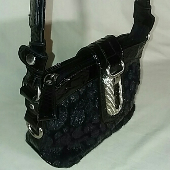 CUTE MC  Marc Chantal LEATHER TRIM PURSE - Picture 3 of 8